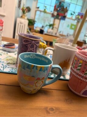 Walt Disney World Pastel Blue Castle Mug
